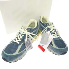 NEW BALANCE×AURALEE ニューバランス オーラリー スニーカー U990AL4 ブルー 26cm