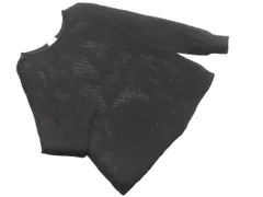 LOWRYS FARM ローリーズファーム 透かし編み ニット セーター 黒 ◇■ レディース