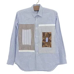 2025年最新】ギャルソン パッチワーク シャツの人気アイテム - メルカリ