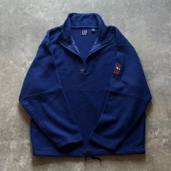 90年代 90s OLD GAG オールドギャップ アルパインシリーズ ハーフジップ フリースジャケット 青 ブルー