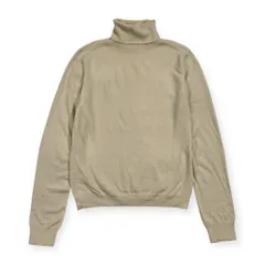 カシミヤ100% 良品計画 無印良品 ムジルシリョウヒン タートルネック ハイゲージ  ニット セーター L/アイボリー 系 レディース