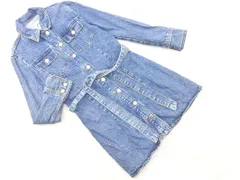 ZARA ザラ Gジャン デニム ジャケット ワンピース sizeXS/青 ◇■ レディース