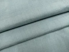 平和屋着物●上質な紬　色無地　藍鼠色　正絹　逸品　AABD0797ph