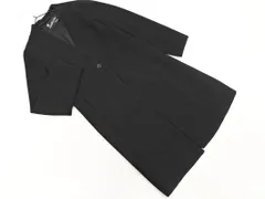 URBAN RESEARCH Sonny Label アーバンリサーチサニーレーベル ウール混 Vネック ロング ノーカラー コート size36/黒 ◇■ レディース