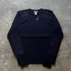 00年代 00s L.L.Bean エルエルビーン コマンドセーター ニット ネイビー デッドストック XL