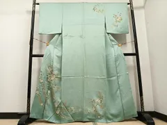 平和屋着物●訪問着　辻が花　暈し染め　金彩　正絹　逸品　AABD1037ph