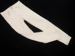 ZARA ザラ スキニー デニムパンツ size36/白 ■■ レディース