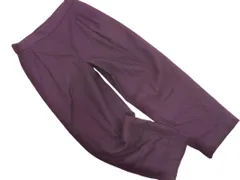 DES PRES デ プレ ウール混 タック ワイド パンツ size36/紫 ◇■ レディース