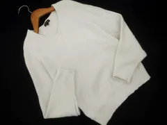 INDIVI インディヴィ ウール混 Vネック ニット セーター size38/ライトグレー ◇■ レディース