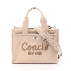 コーチ COACH トートバッグ カーゴ トート 26 CP164 ベージュ キャンバス カーゴ トート 26 レディース Used A