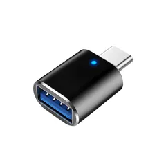 Type-C to USB3.0 OTGアダプタ ブラック・シルバー