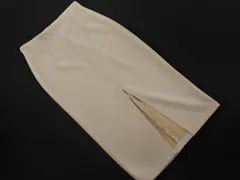 ZARA ザラ フェイクスエード スリット スカート sizeS/ベージュ ◇■ レディース