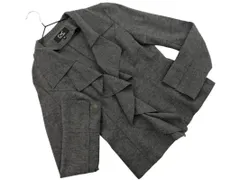 COUP DE CHANCE クードシャンス ラッセル ジャケット size38/グレー ◇■ レディース