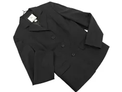 KUMIKYOKU 組曲 ウール100％ テーラード ジャケット size1/黒 ■■ レディース