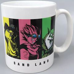 [중고] 머그컵・탕만 베르제부브＆라오＆시프 머그컵 [이치반 복권 SAND LAND] C상