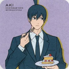 【中古】コースター 早川アキ(等身) オリジナルコースター 「チェンソーマン and SWEETS PARADISE」 コラボメニュー注文特典