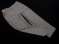 EVEX by KRIZIA エヴェックスバイクリツィア 大きいサイズ ヘリンボーン テーパード パンツ size44/グレー ◇■ レディース