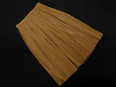 PAUL STUART ポールスチュアート プリーツ スカート size8/ベージュ ■■ レディース