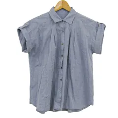 ロペ 半袖シャツ ブランド トップス レディース 36サイズ ブルー ROPE' 【中古】