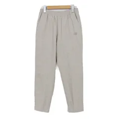 ニューバランス ロングパンツ ジャージパンツ スポーツウエア ボトムス レディース Sサイズ ベージュ×グレー NEW BALANCE 【中古】