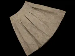 EPOCA エポカ ジャガード 総柄 フレア スカート size38/ベージュ ■■ レディース