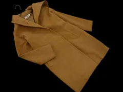 NATURAL BEAUTY BASIC ナチュラルビューティーベーシック ウール混 フード コート sizeS/ベージュ ◇■ レディース