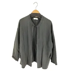 スローブイエナ SLOBE IENA 裏毛ノーカラーカーディガン レディース FREE 