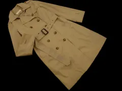 NATURAL BEAUTY BASIC ナチュラルビューティーベーシック 2WAY トレンチ コート sizeL/ベージュ ◇■ レディース