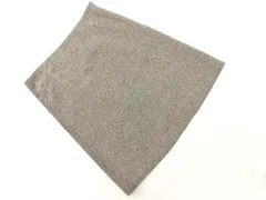 ATSURO TAYAMA アツロウタヤマ シルク混 ツイード Aライン 台形 スカート size36/茶 ◇■ レディース