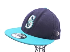 New Era ニューエラ ベースボール シアトルマリナーズ 59FIFTY ベースボール キャップ size58.7/紺ｘ緑 ■■ メンズ