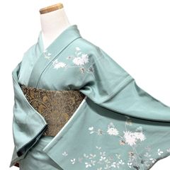 反物 浴衣 竺仙 藍染 蜻蛉 着尺 着物 082a u - メルカリ