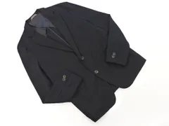 COMME CA COMMUNE コムサコミューン テーラード ジャケット sizeL/濃紺 ■■ メンズ