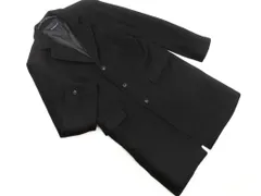 URBAN RESEARCH アーバンリサーチ ウール混 チェスター コート size38/黒 ◇■ メンズ