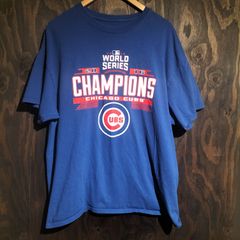 MLB公式【M】シカゴ・カブス 2016ワールドシリーズ優勝記念Tシャツ 赤 Chicago Cubs 2016 World Series Tシャツ - メルカリ
