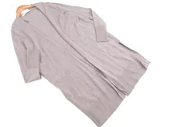 ZARA ザラ ロング カーディガン sizeM/グレー ◇■ レディース