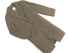 BEAMS HEART ビームスハート アルパカ混 チェスター コート size0/カーキ ◇■ レディース