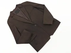 UNTITLED アンタイトル テーラード ジャケット size44/茶 ■■ レディース