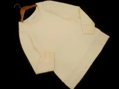 KUMIKYOKU 組曲 ウール混 ニット セーター size2/アイボリー ◇■ レディース