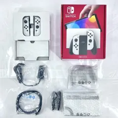 【本体なし】Nintendo Switch(有機ELモデル)  Joy-Con(L)/(R) ホワイト