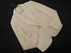 自由区 テーラード ジャケット size38/アイボリー ◇■ レディース