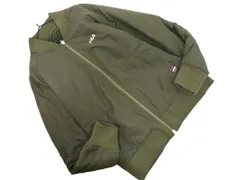 FILA フィラ リバーシブル ブルゾン ジャケット sizeS/緑 ◇■ レディース
