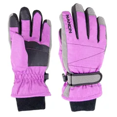 こども 子供 冬 男の子 女の子 手袋 防撥水 防寒 スノーグローブ 保温 透湿 スキーグローブ 通気 雪遊び キッズ スキー スノボ Azarxis ウインター アウトドア