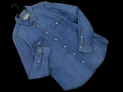 BEAUTY & YOUTH ビューティ&ユース ユナイテッドアローズ デニム シャツ sizeS/青 ◇■ メンズ