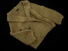 INDIVI インディヴィ ウール混 ニット カーディガン size38/カーキ ◇■ レディース