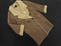 KBF ケービーエフ アーバンリサーチ フェイクムートン コート sizeONE/ベージュ ◇■ レディース