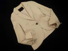 UNTITLED アンタイトル アンゴラ混 テーラード ジャケット size2/ベージュ ◇■ レディース