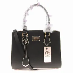 ディーケリー D.KELLY タグ付き ハンドバッグ ショルダー 2WAY 黒 ブラック /AE