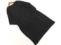 UNTITLED アンタイトル ウール混 Vネック ニット ワンピース size4/黒 ◇■ レディース