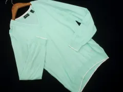 CHERVO シェルボ Vネック ニット セーター size42/ミント ■◇ レディース