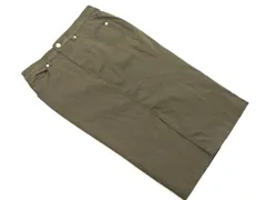 nano universe ナノユニバース スリット ロング スカート size36/カーキ ■■ レディース